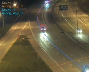 Vehicle going the wrong way