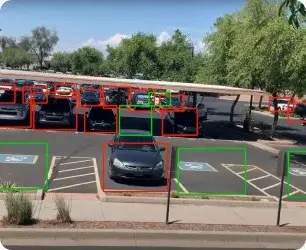 Detecção de vagas de estacionamento